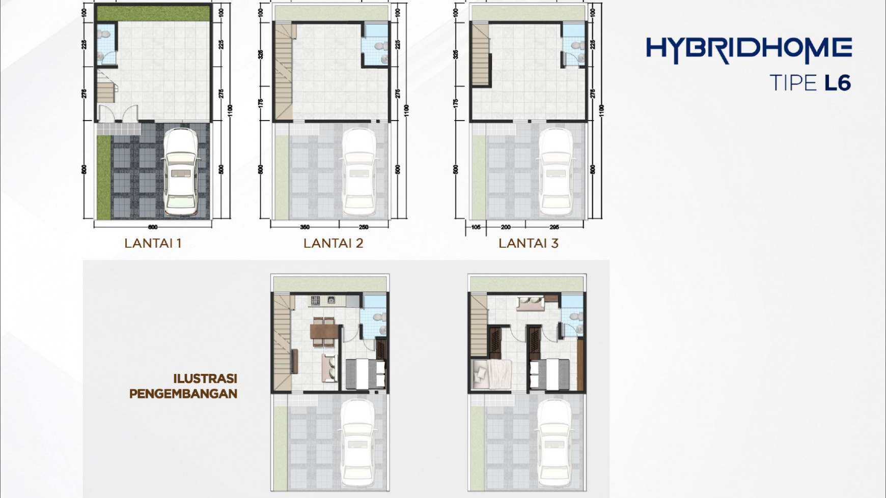 Rumah Baru dengan Design Modern dan Dinamis @The Promenade Hydridhome, Bekasi