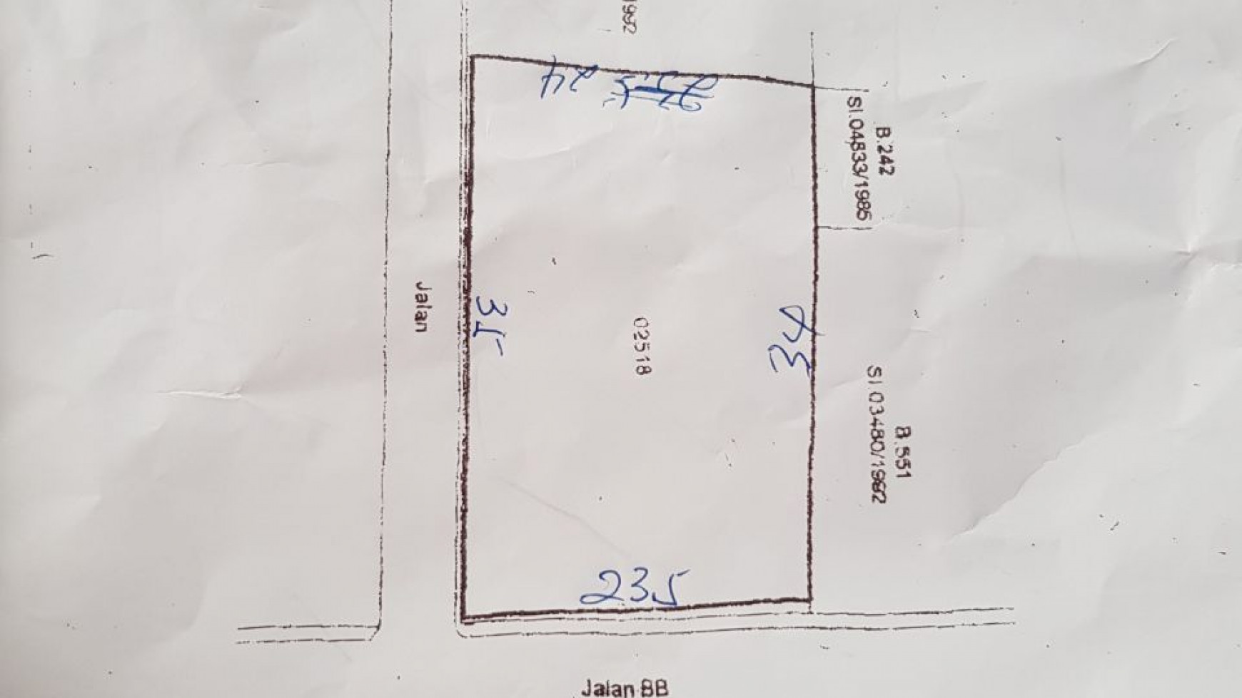 TANAH ADA RUMAH AREA PREMIUM DEKAT PANCORAN