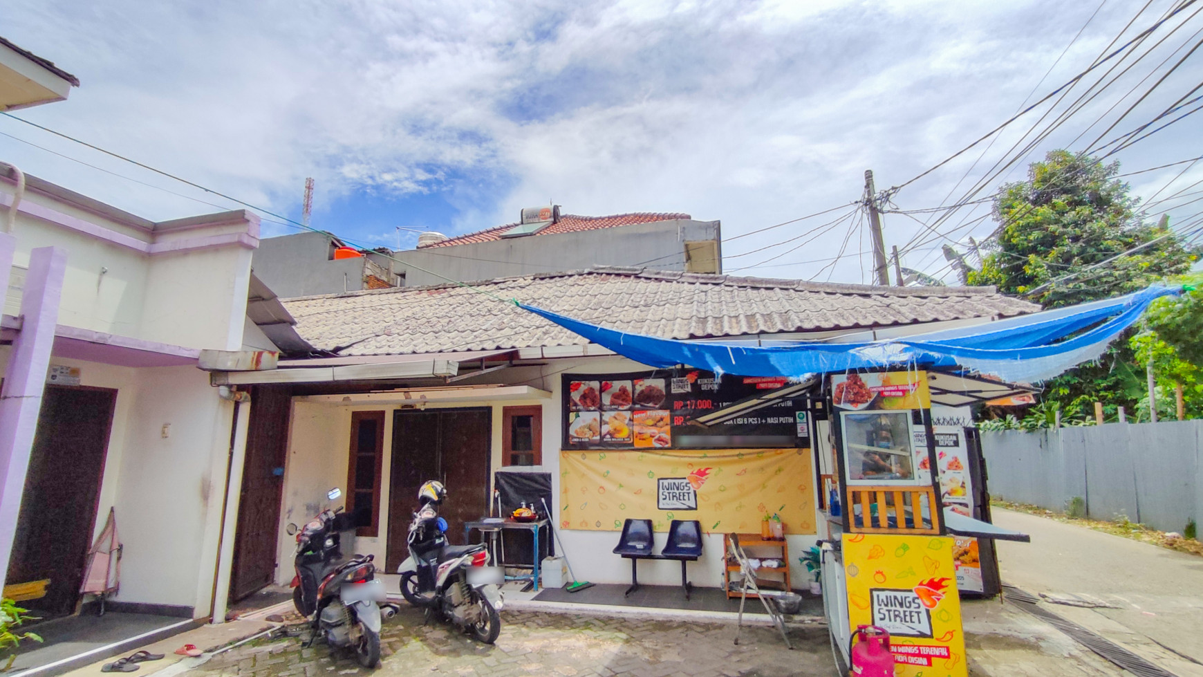 Rumah hitung Tanah 150m dekat Universitas Indonesia