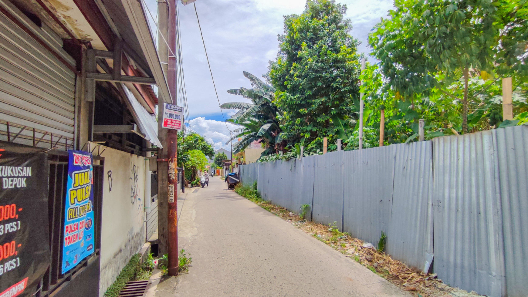 Rumah hitung Tanah 150m dekat Universitas Indonesia