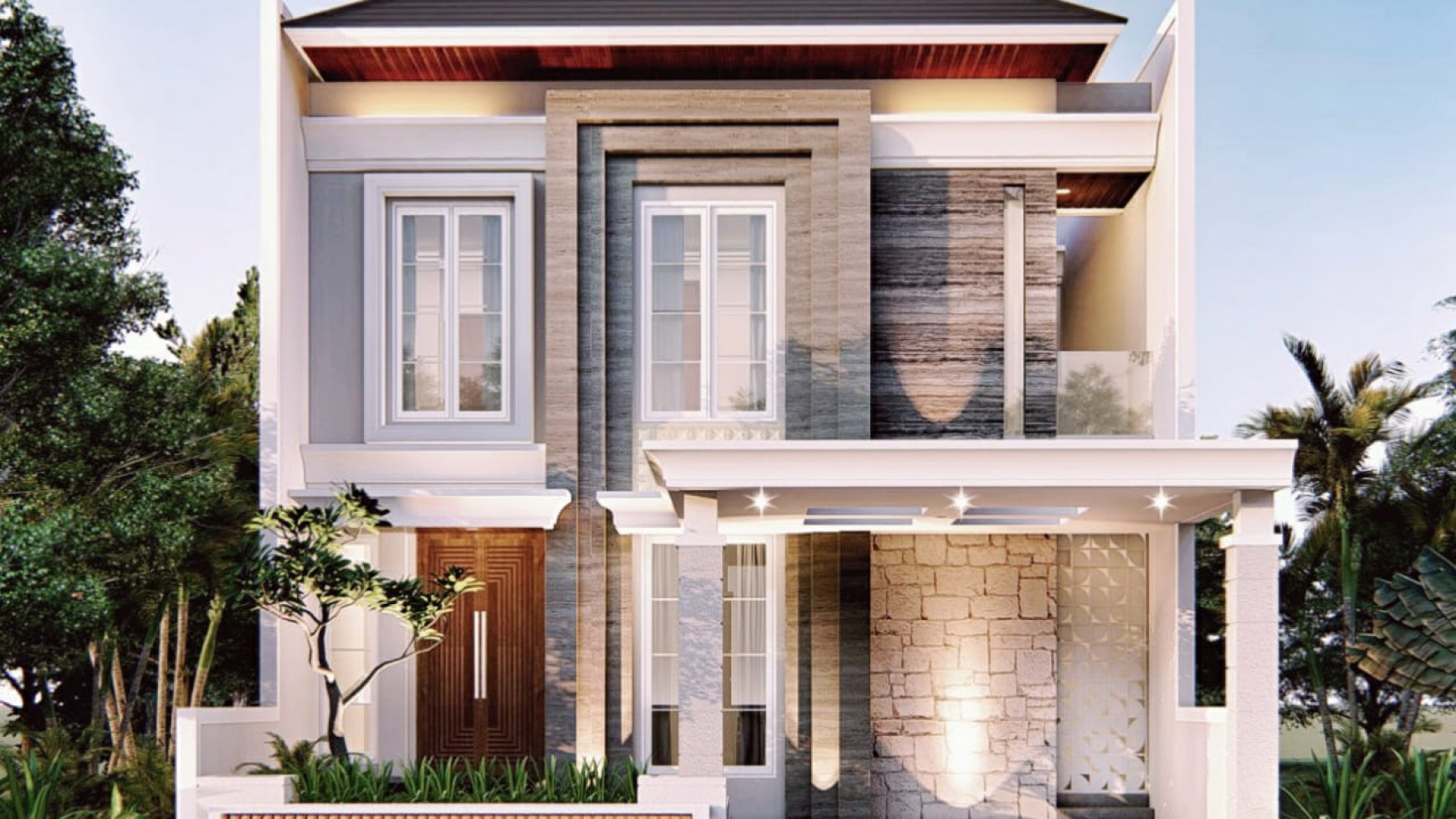 Rumah Baru Gress 2 Lantai Mewah Semi Furnished Pakuwon Indah 