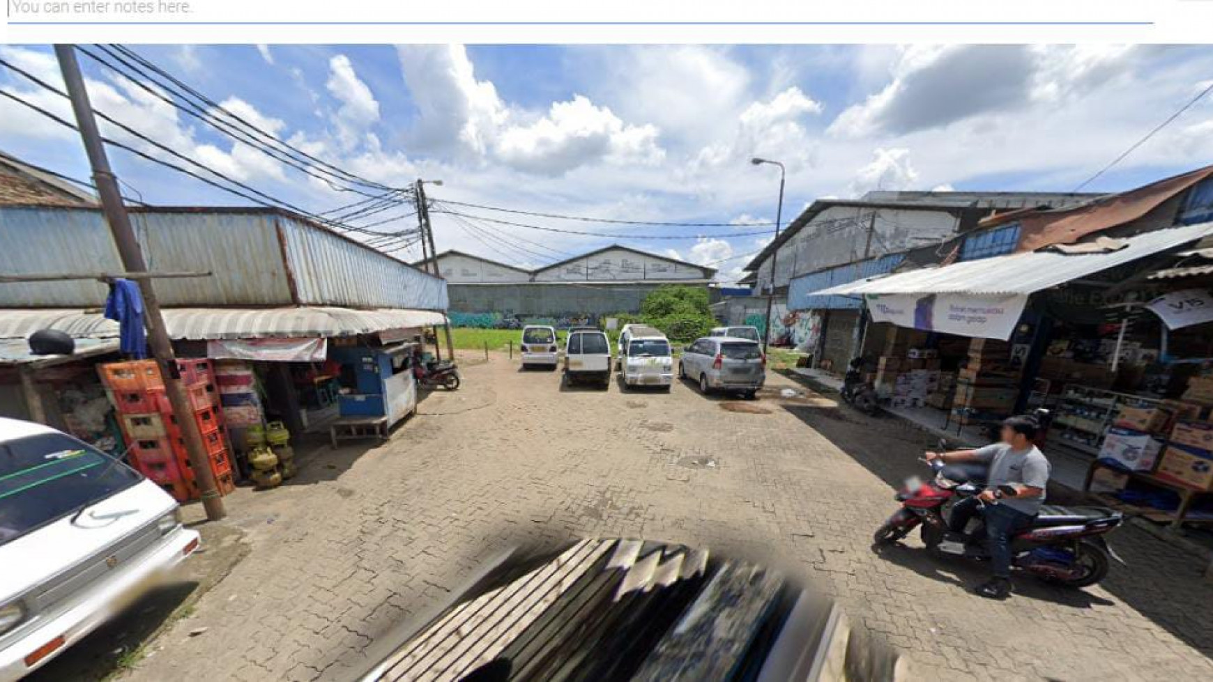 Tanah Luas 7.780meter di Cikupa, Banten.