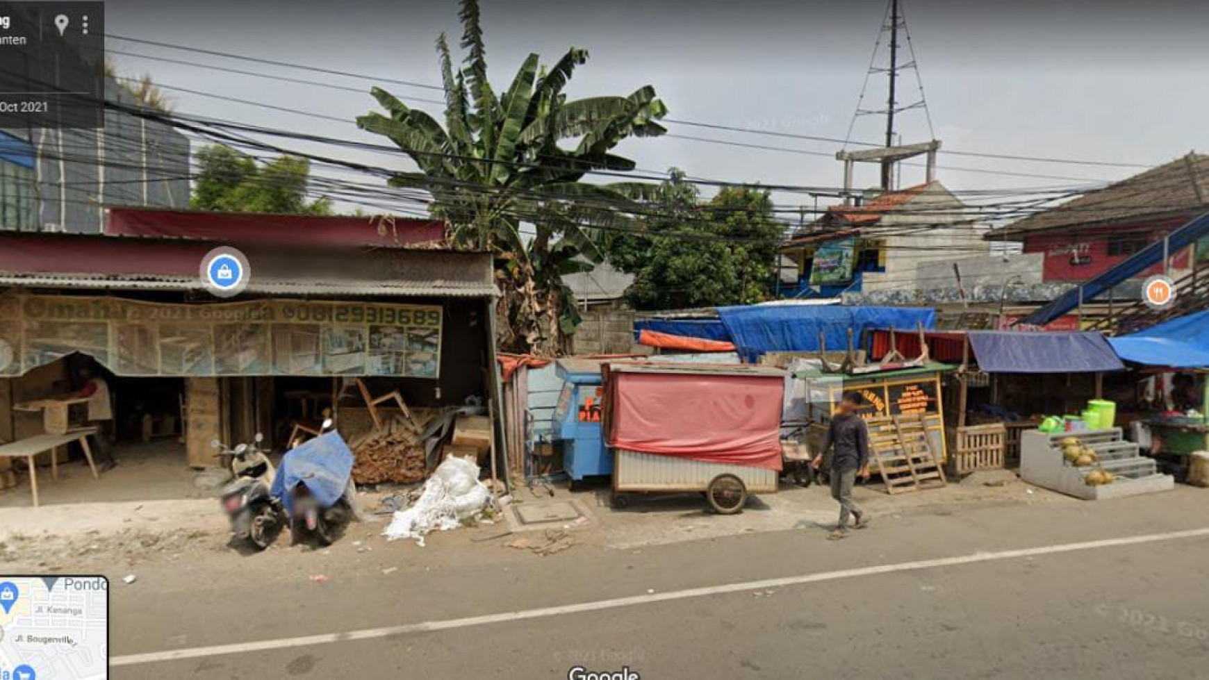 Tanah 3500 meter di Pondok Jagung, Tangerang Selatan