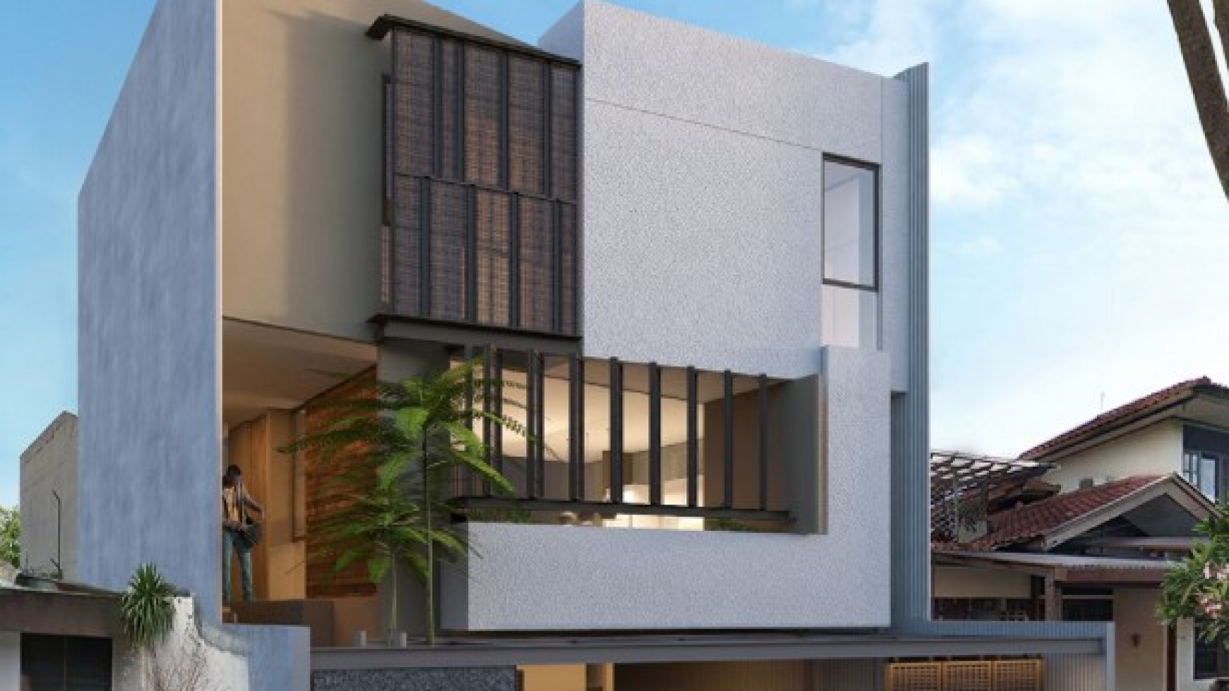 Dijual rumah dengan design modern di lokasi strategis Kemang - Antasari