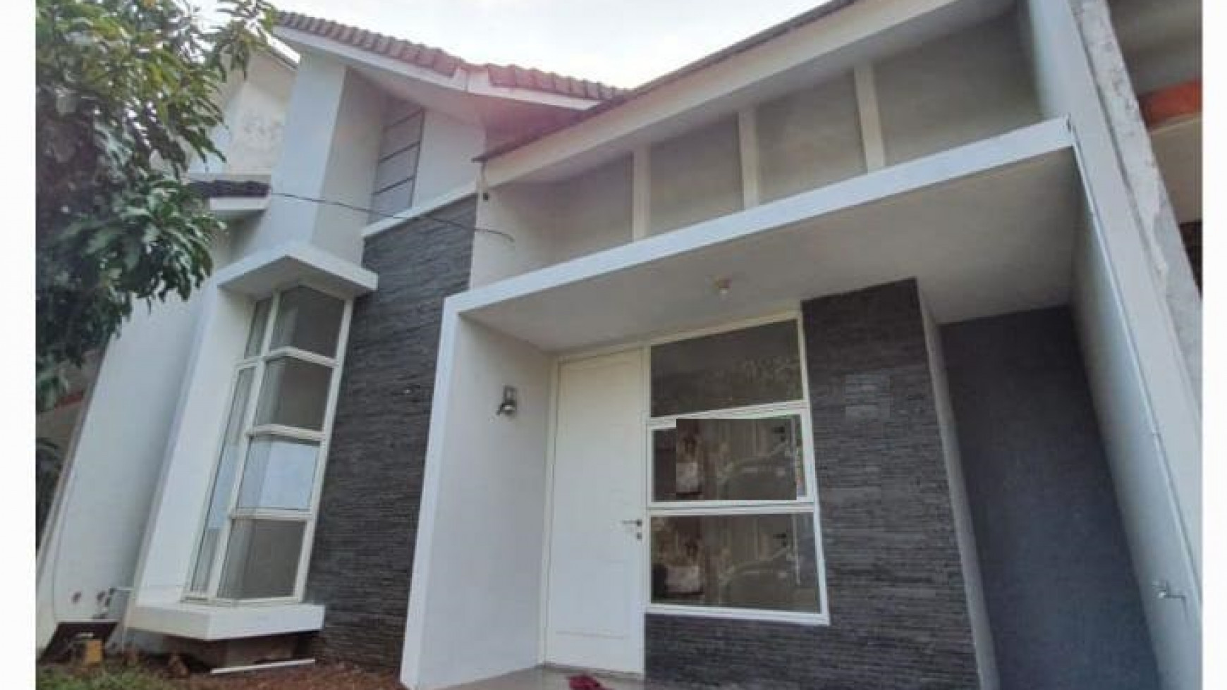 Rumah minimalis dalam cluster di Serpong