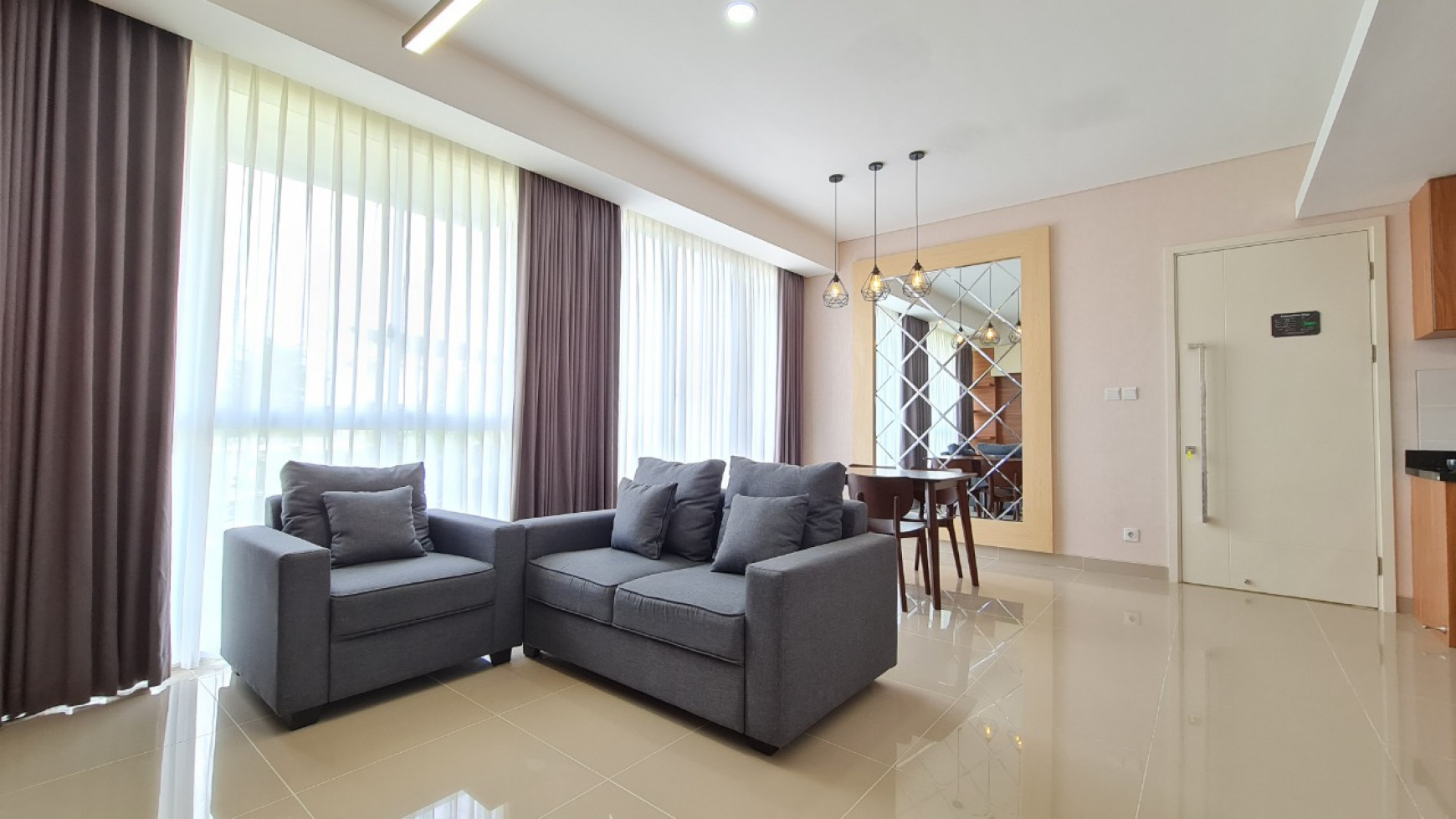 Disewakan Rainbow Spring Condovilla 4 BR, Summarecon Serpong