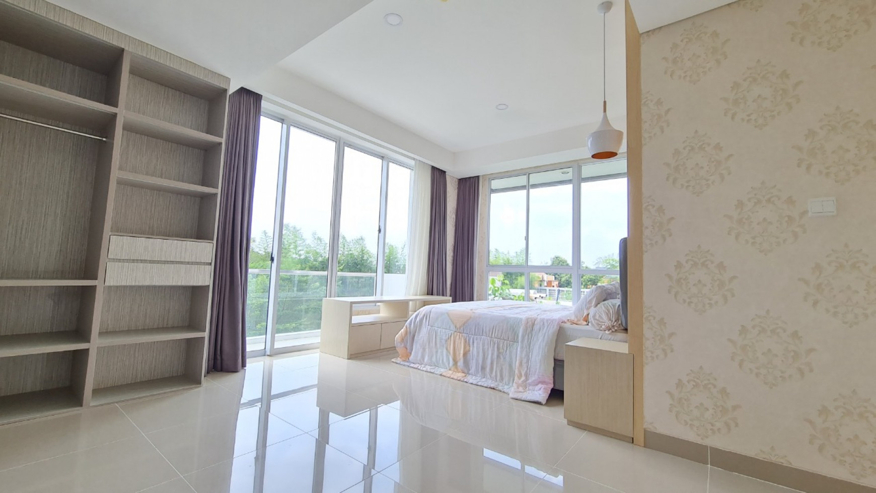 Disewakan Rainbow Spring Condovilla 4 BR, Summarecon Serpong