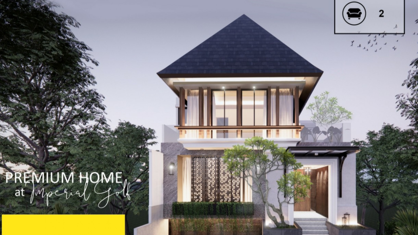 Rumah Elite Mewah Pakuwon Indah Imperial Golf