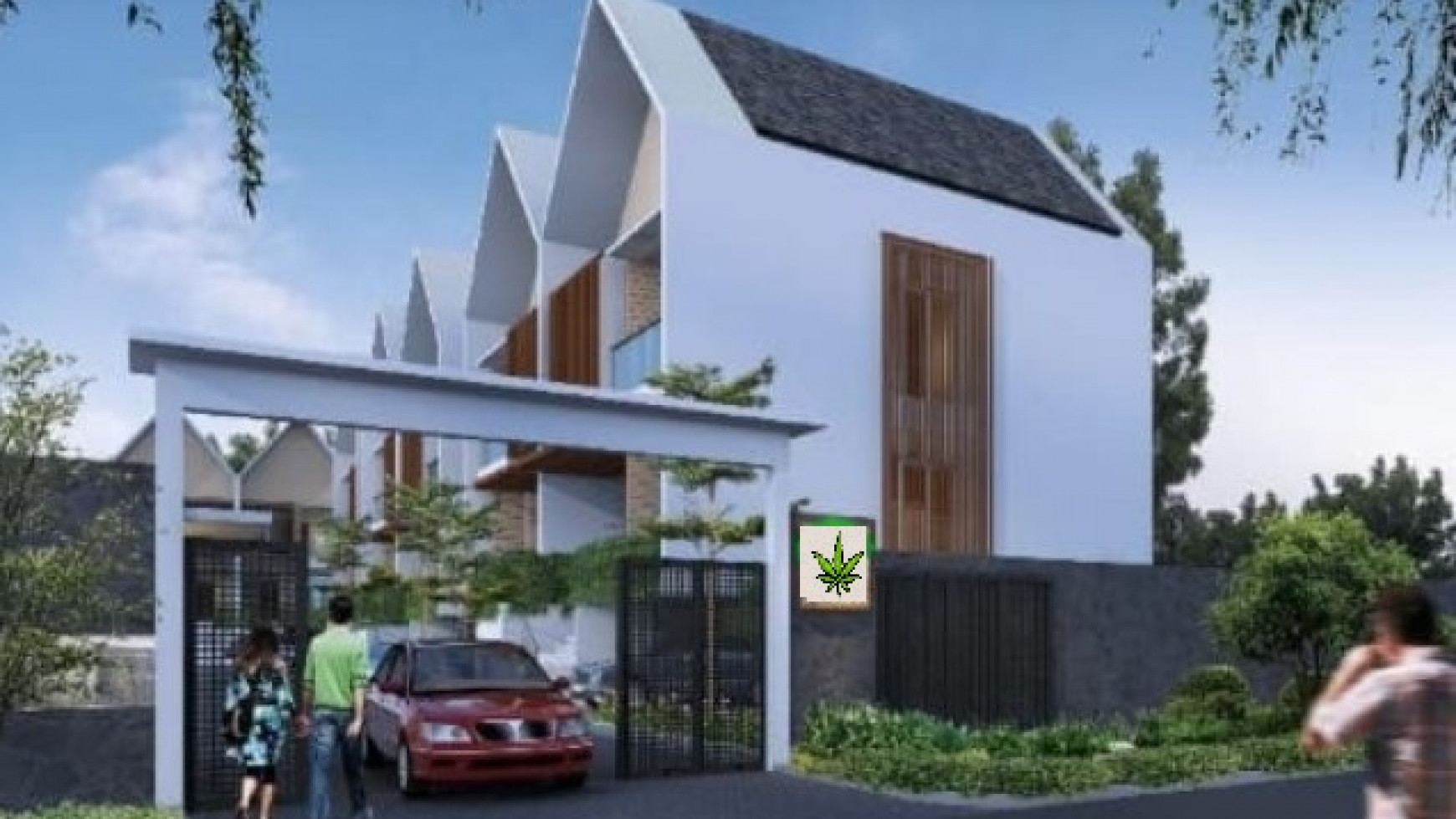 Rumah baru (indent) dalam cluster di Kemang - dekat Prapanca