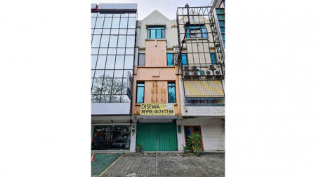 Ruko Boulevard Raya, Kelapa Gading Luas 4,5x17m2 (Tes)