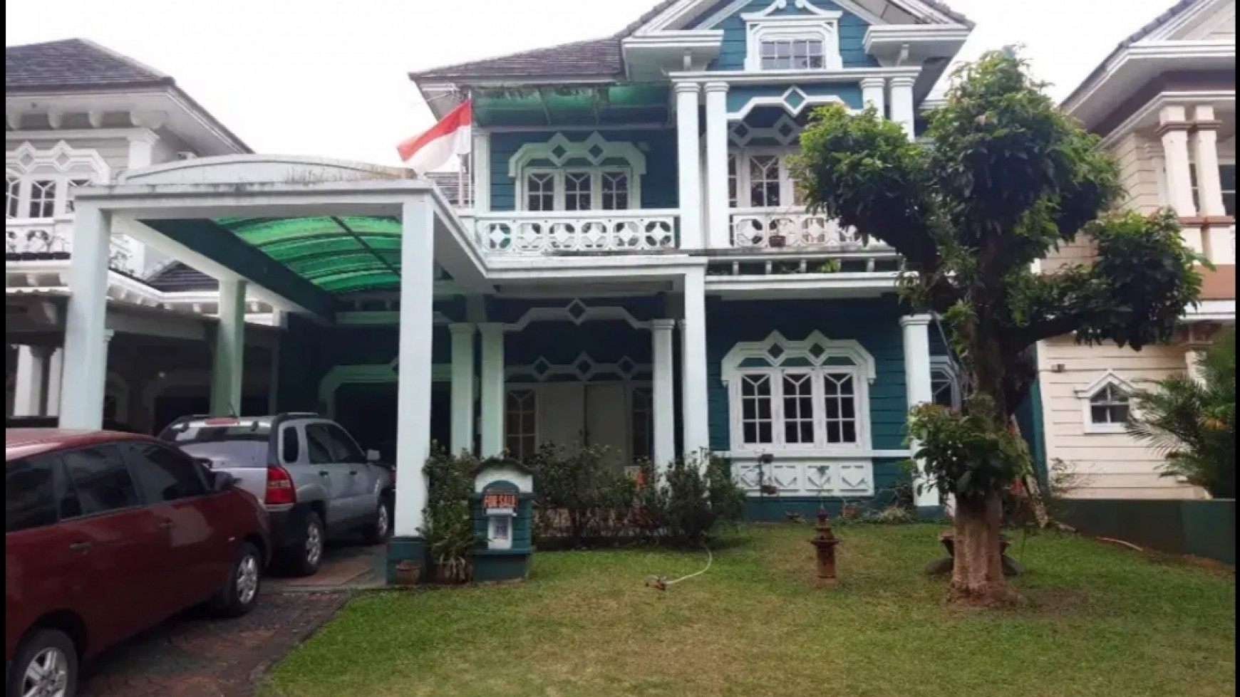 Dijual rumah besar kota wisata cibubur dekat satpam