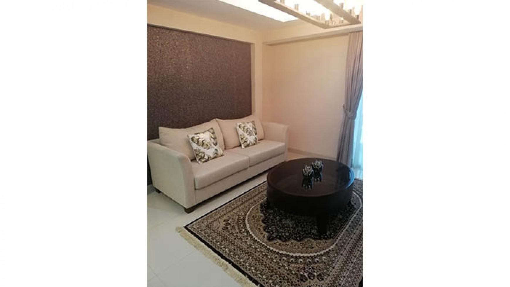 Apartemen Full Furnish, Siap Huni, View City, Sherwood Twr Regent Kelapa Gading Luas 110m2