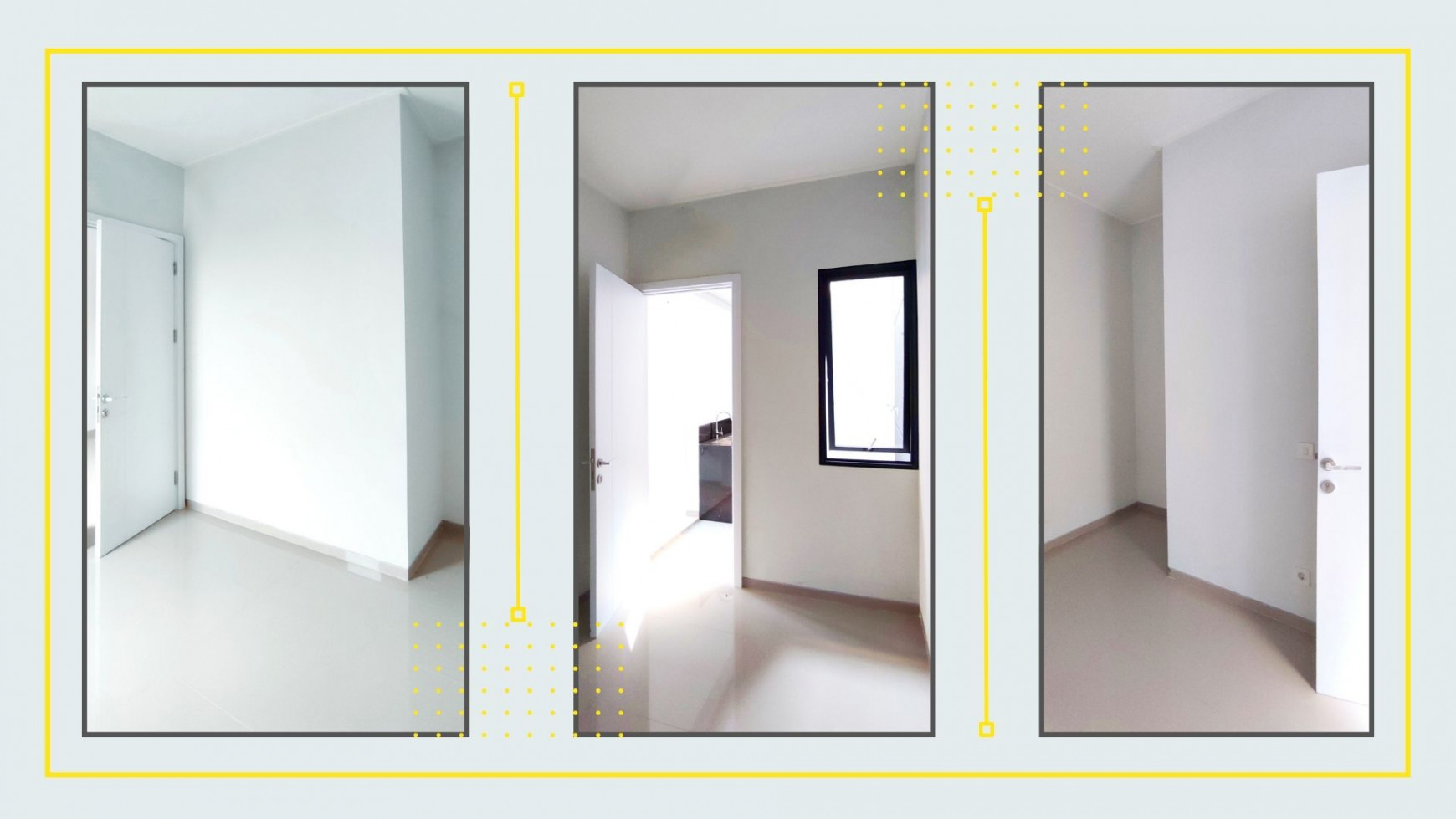 Brand New ! Rumah Modern Minimalis di Cluster U-Ville Bintaro Jaya, Luas 60 m2 Harga 45Jt  Nego sampai DEAL