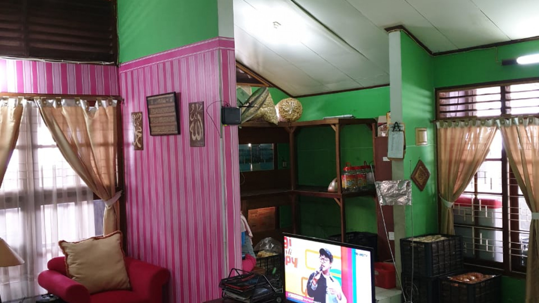 Rumah siap huni,jalan lebar di Taman Mangun Indah Pondok Aren.