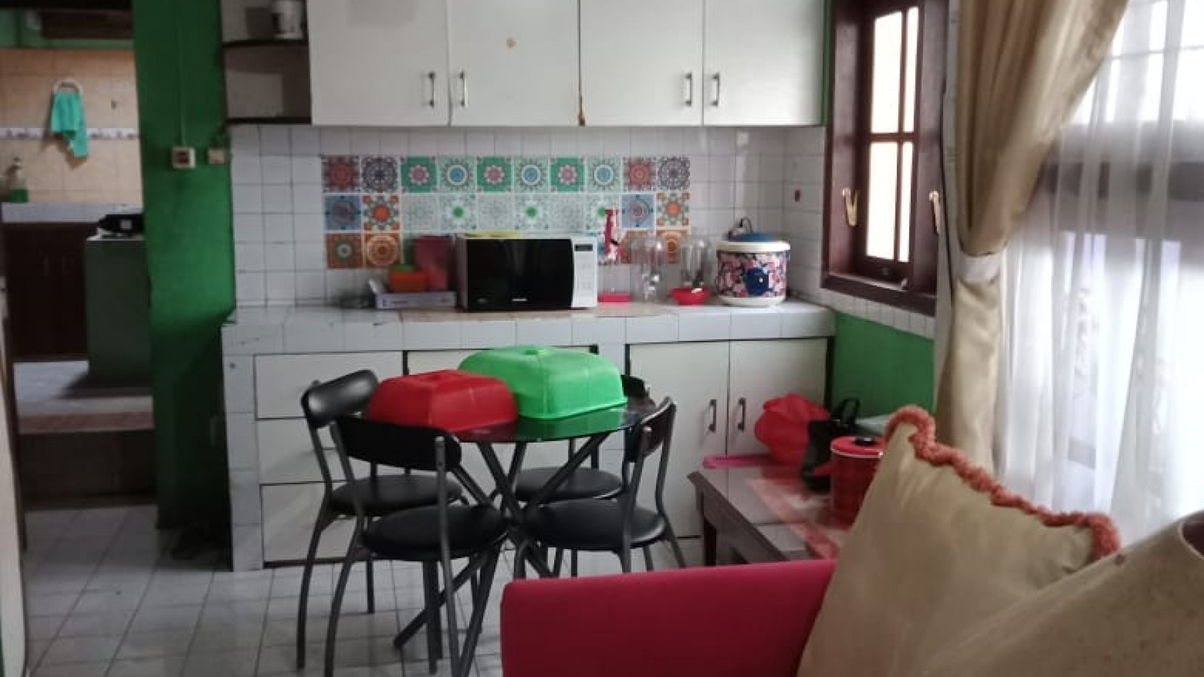 Rumah siap huni,jalan lebar di Taman Mangun Indah Pondok Aren.