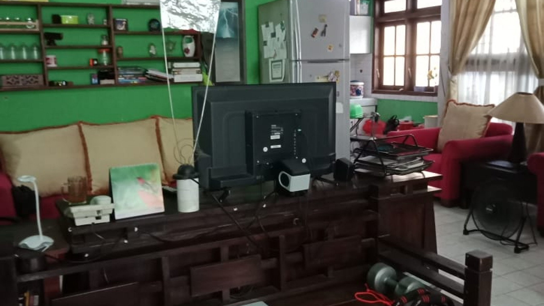 Rumah siap huni,jalan lebar di Taman Mangun Indah Pondok Aren.