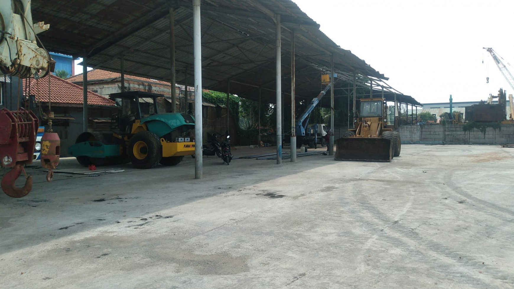 Disewa Lahan dan Workshop di Semper Jakarta Utara Strategis Dekat Pintu TOL Tanjung Priok