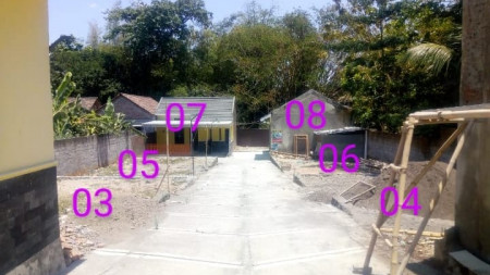 4 UNIT RUMAH SIAP BANGUN DAN HUNI DI JL WONOSARI KM 12