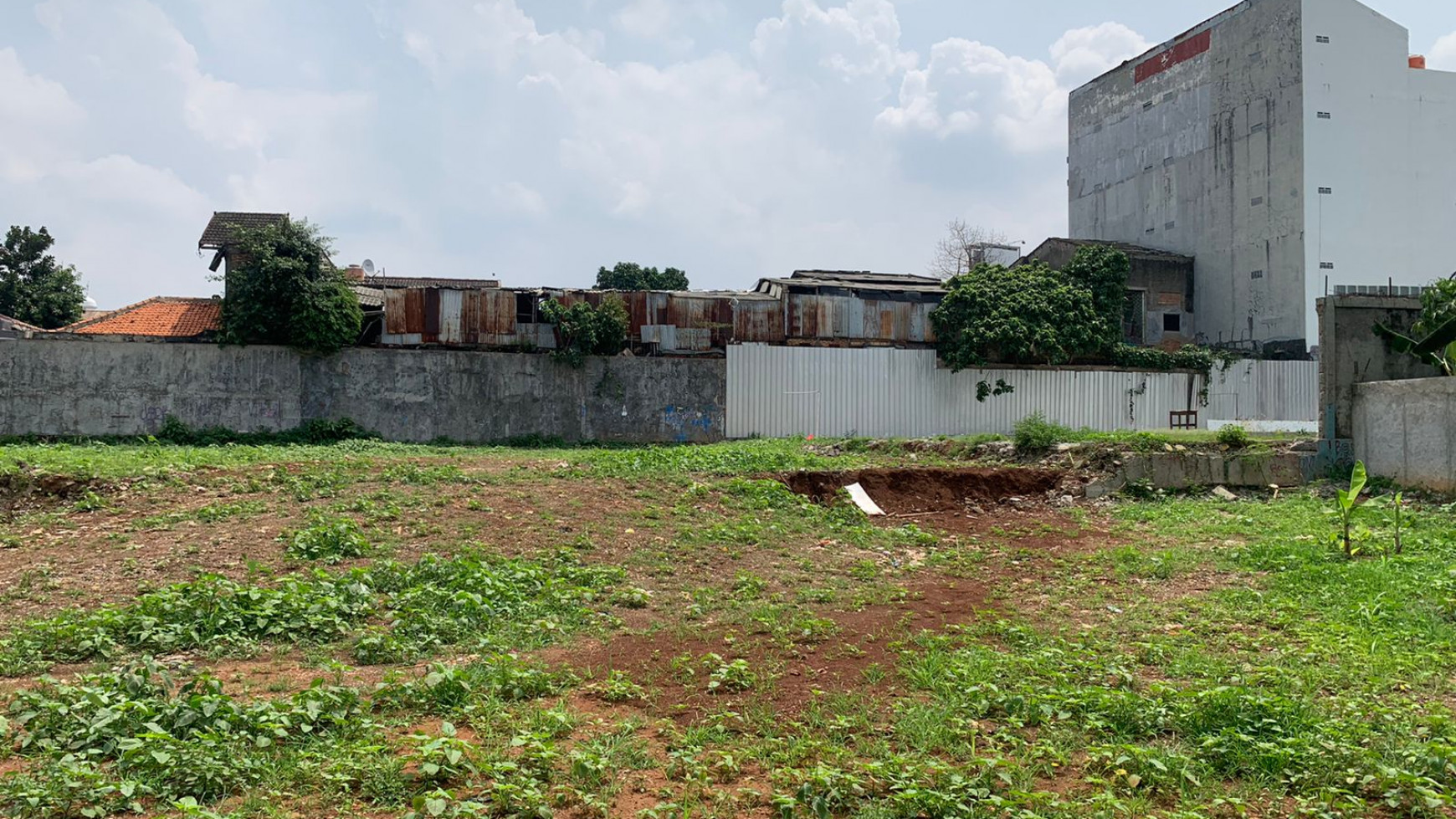 Tanah komersial siap bangun dan luas area warung buncit dekat kuningan 