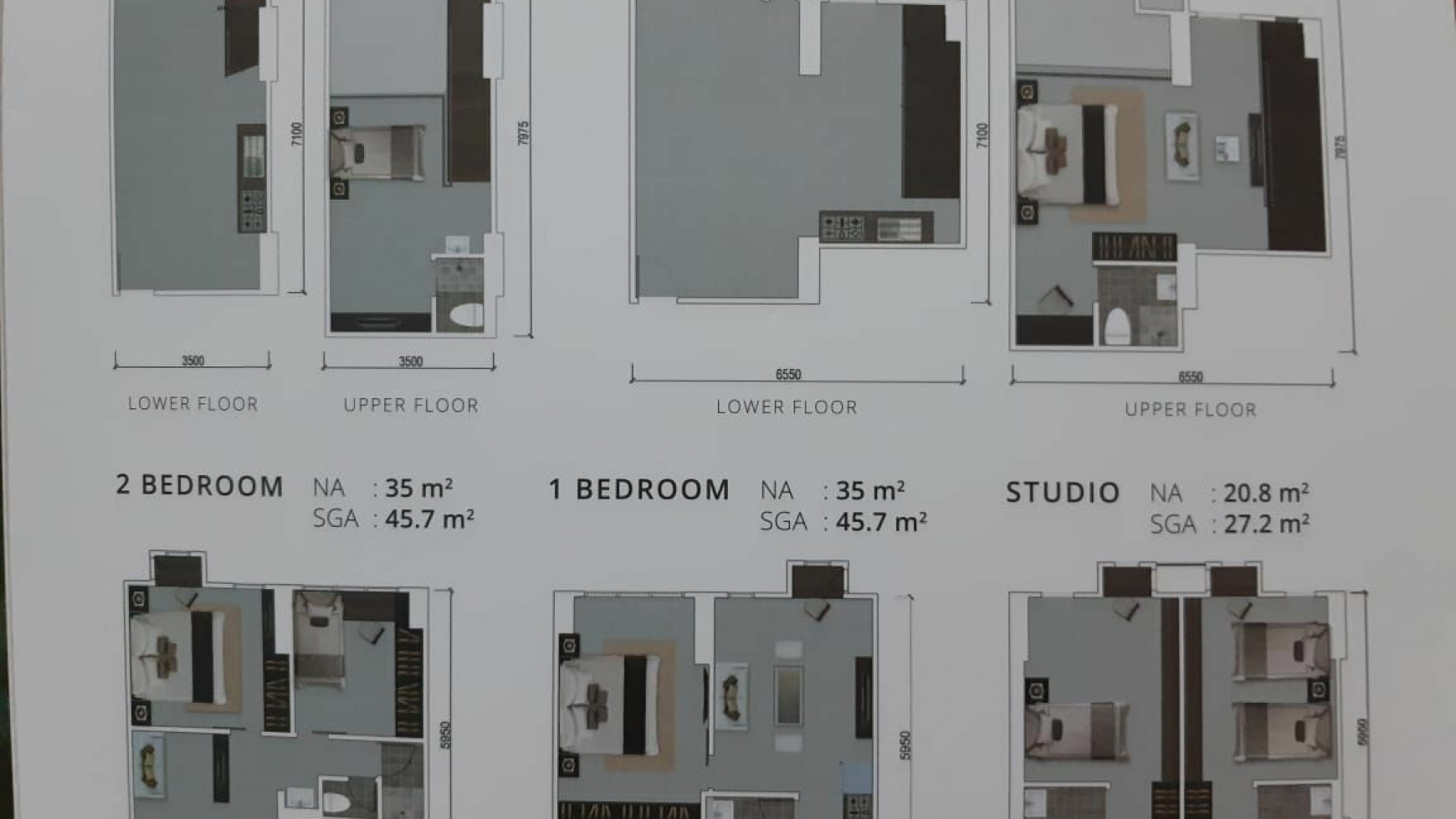 Dijual Apartemen SOHO Denver Ciputra- tipe DELUXE- Dekat Universitas Ciputra