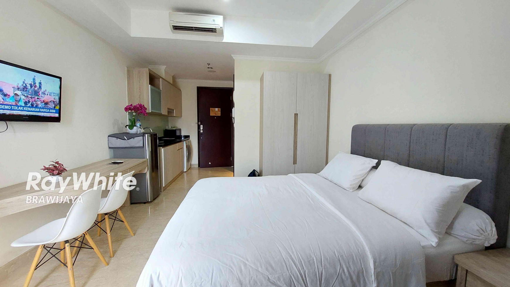 APARTEMEN MENTENG PARK, TOWER SAPHIRE, UNIT STUDIO, SIAP HUNI, FURNISHED