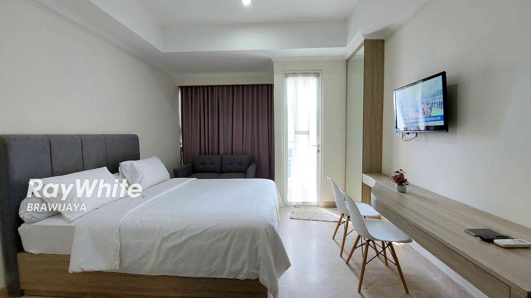 APARTEMEN MENTENG PARK, TOWER SAPHIRE, UNIT STUDIO, SIAP HUNI, FURNISHED