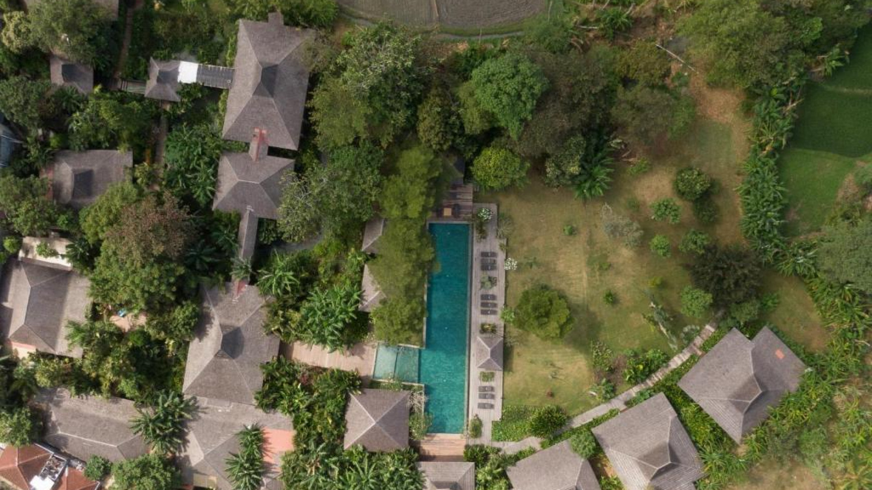 Riverside Canggu luxury commercial resort with high ROI