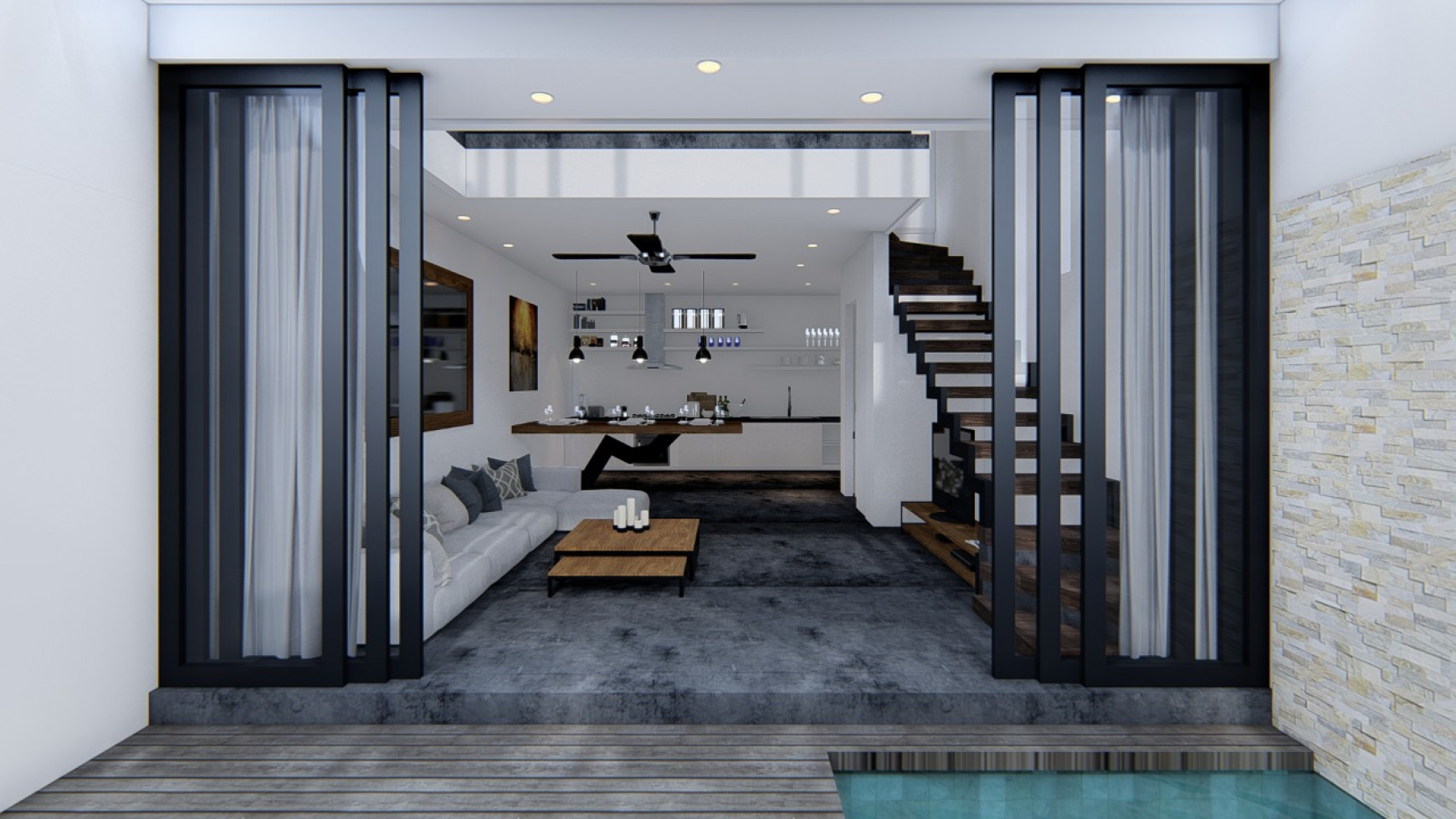 Modern Apartment In the hip Berawa beach Canggu area