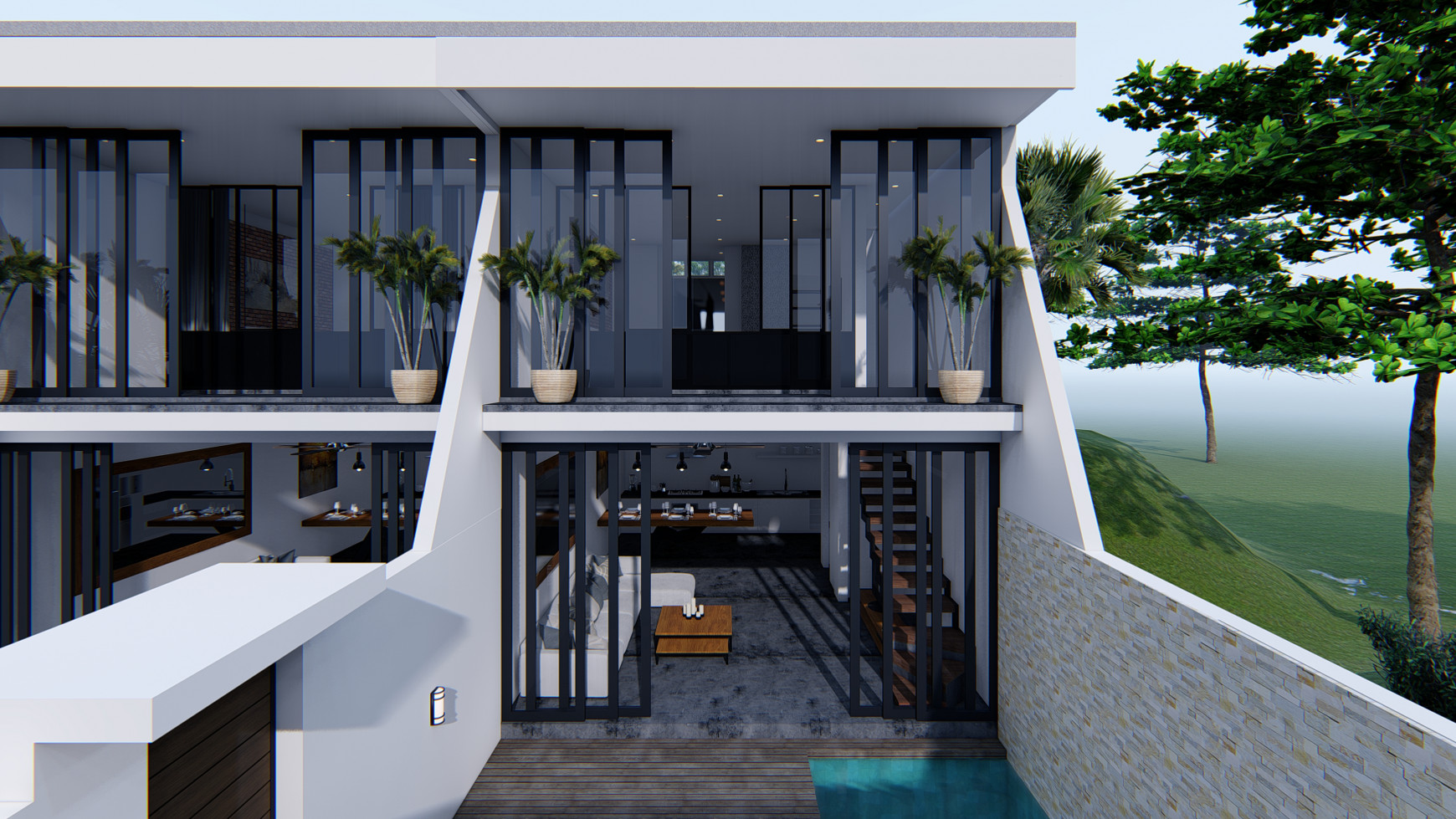 Modern Apartment In the hip Berawa beach Canggu area