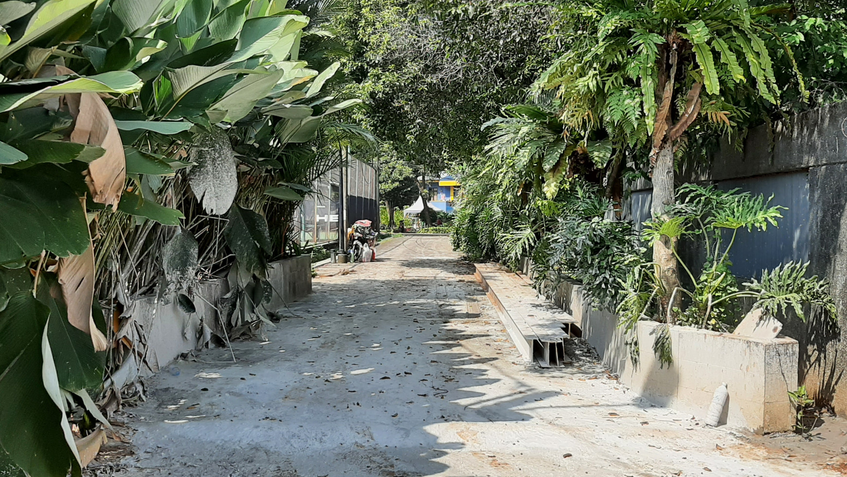 Tanah Bonus Rumah Lama dengan Private Pool di Kemang