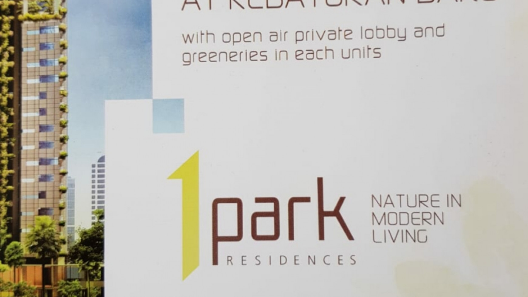 Apartemen Siap Huni dan Fasilitas Lengkap @One Park Residence, Gandaria