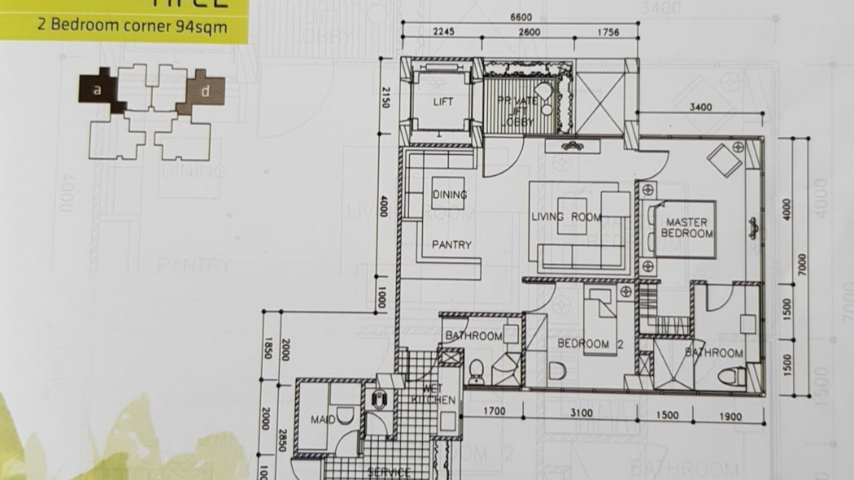 Apartemen Siap Huni dan Fasilitas Lengkap @One Park Residence, Gandaria