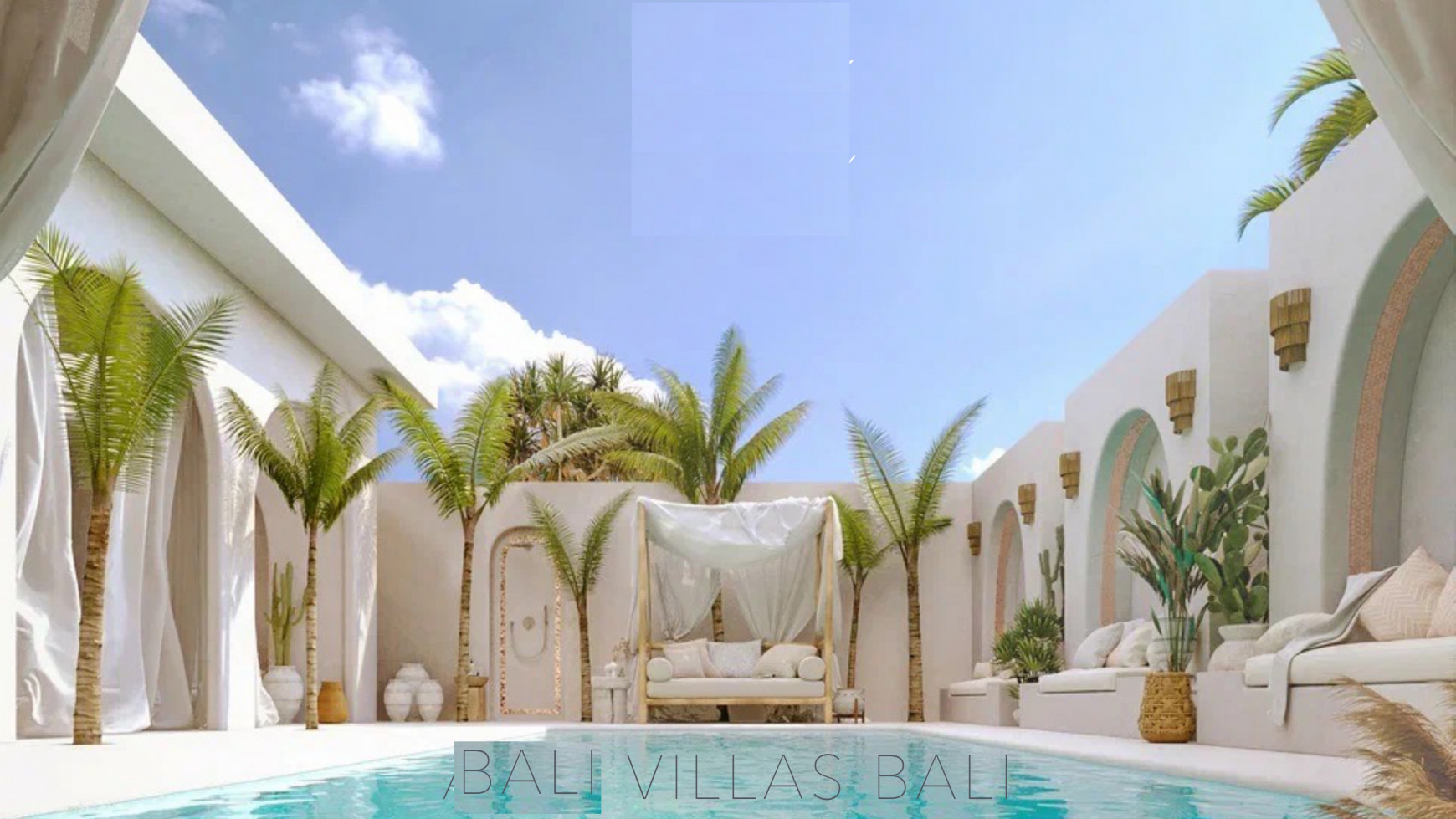 Leasehold villa  3 and 4 bedrooms for lease 30 years in quiet area Jimbaran - type A