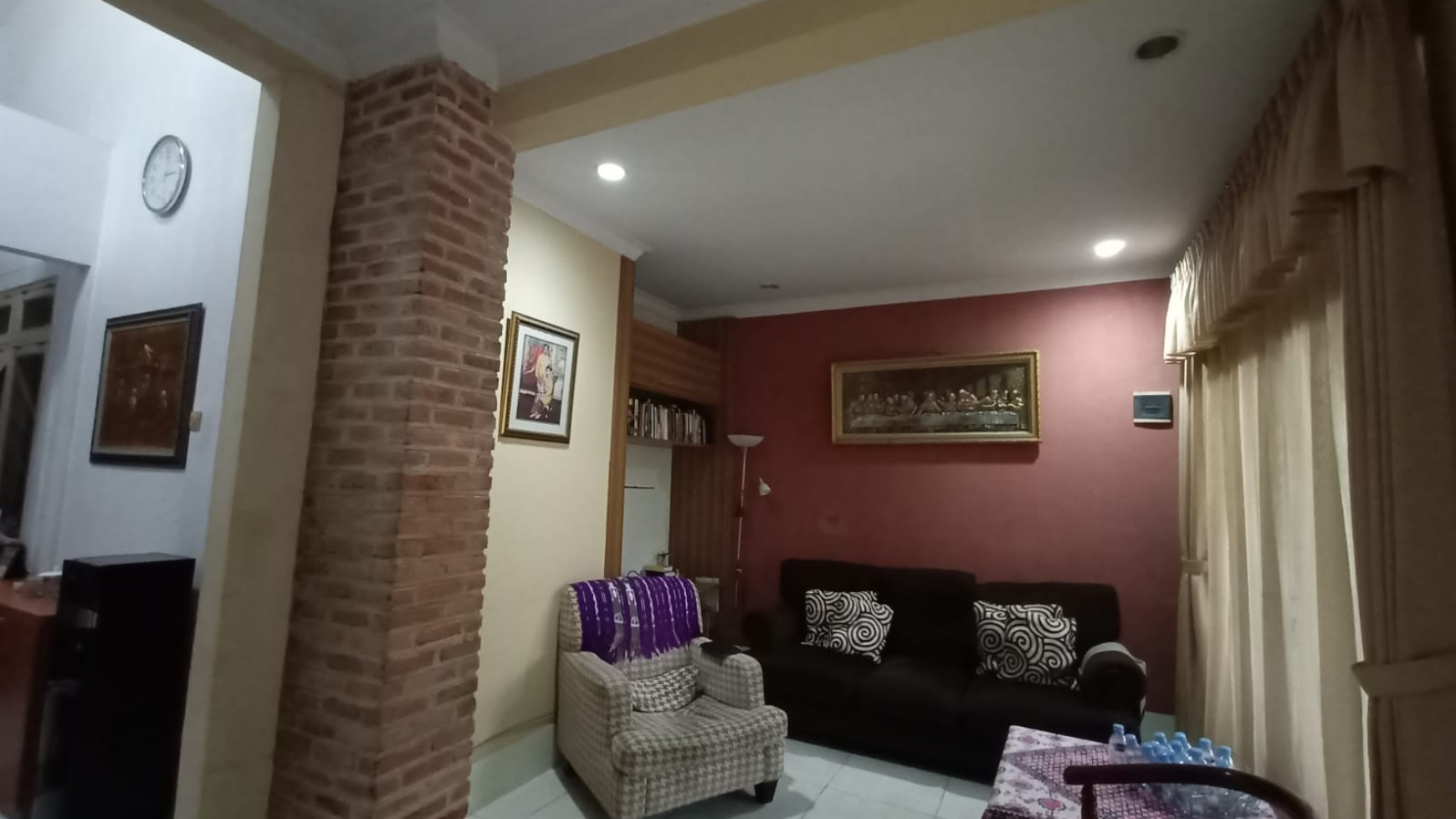 Rumah bagus, asri  dalam cluster siap huni di Graha Bintaro