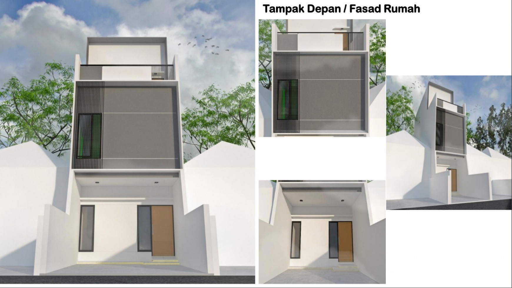 Dijual Rumah 3 Lantai di Kebon Jeruk 