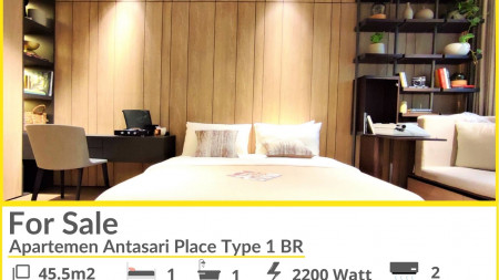 Apartemen  Mewah Antasari Place 1BR Harga 2,1 M, hanya 300 Juta Langsung dapat Unit!!!