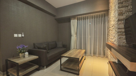 Apartemen Full Furnish, Wallpaper, Renov Rapi, Siap Huni di Sherwood Twr Regent, Luas 94m2