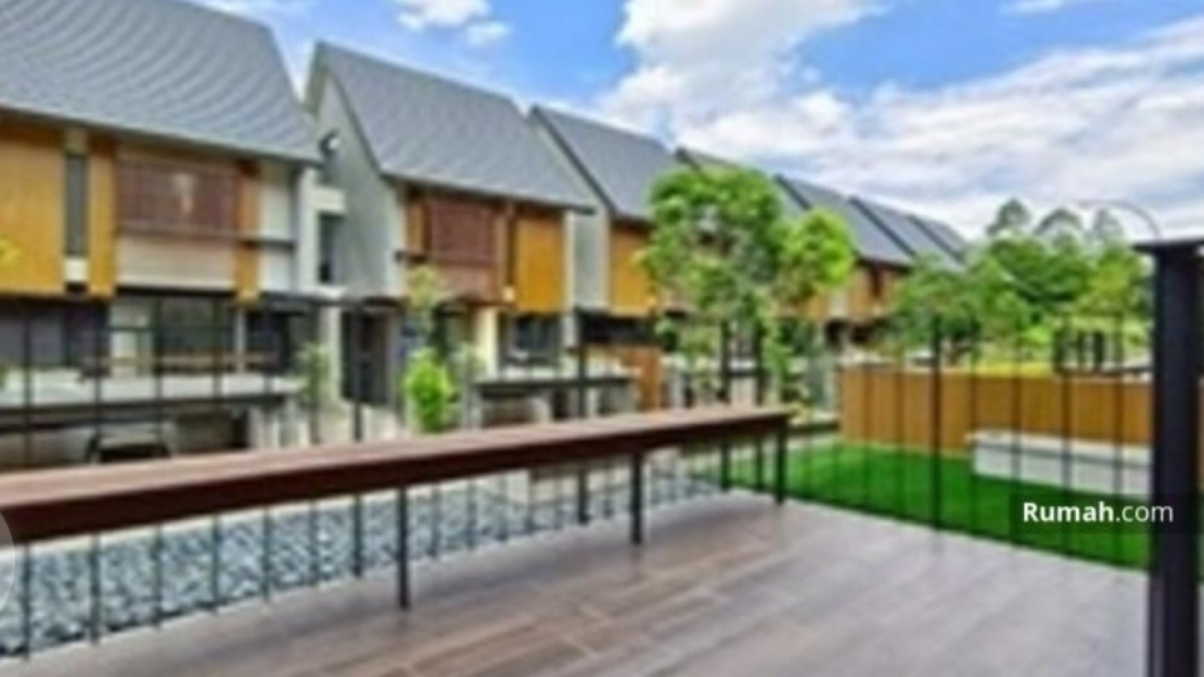 Jarang Ada. Rumah Modern Cluster Caelus Greenwich Park, BSD