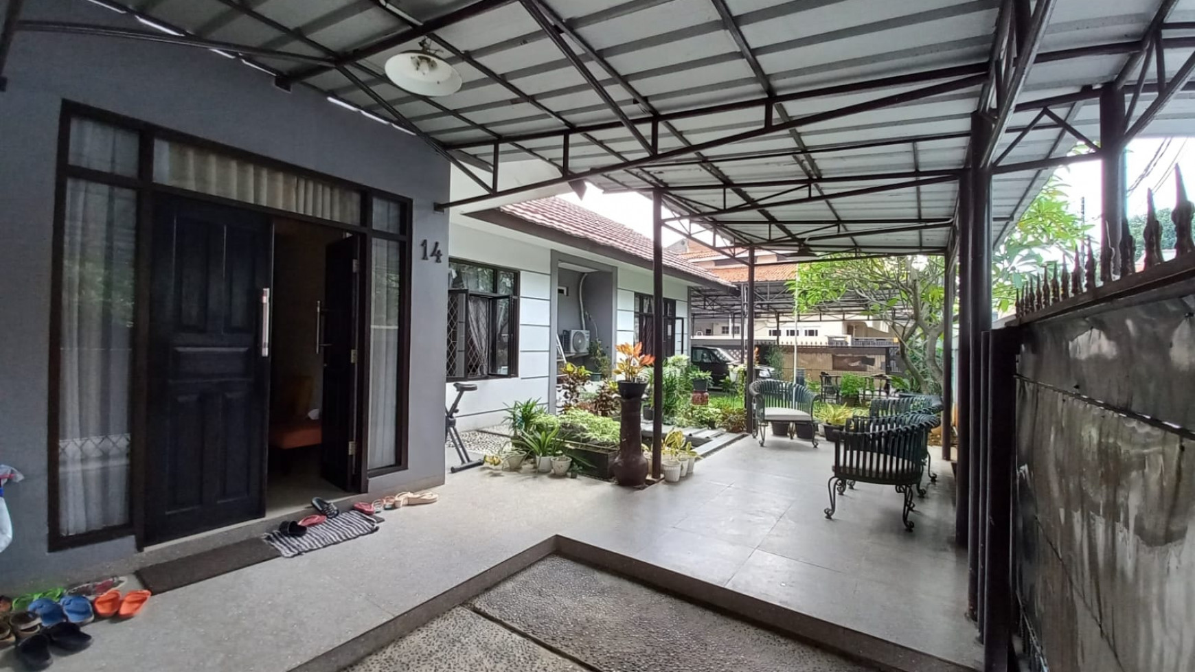 Rempoa pondok permai luas 489 rumah rapih dan terawat