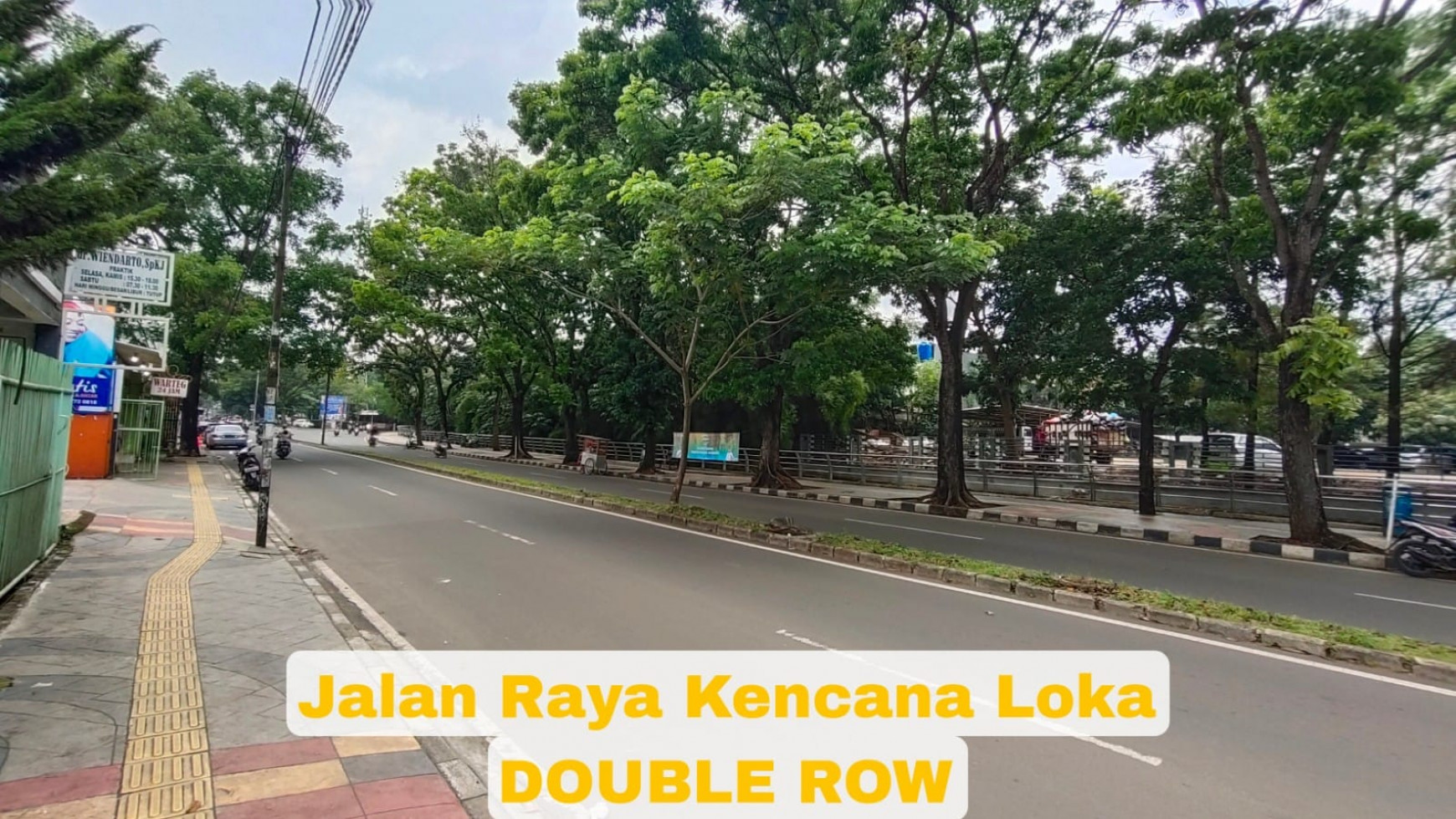 RUMAH USAHA JALAN RAYA PERSIS DEPAN ST.JOHN KENCANA LOKA BSD