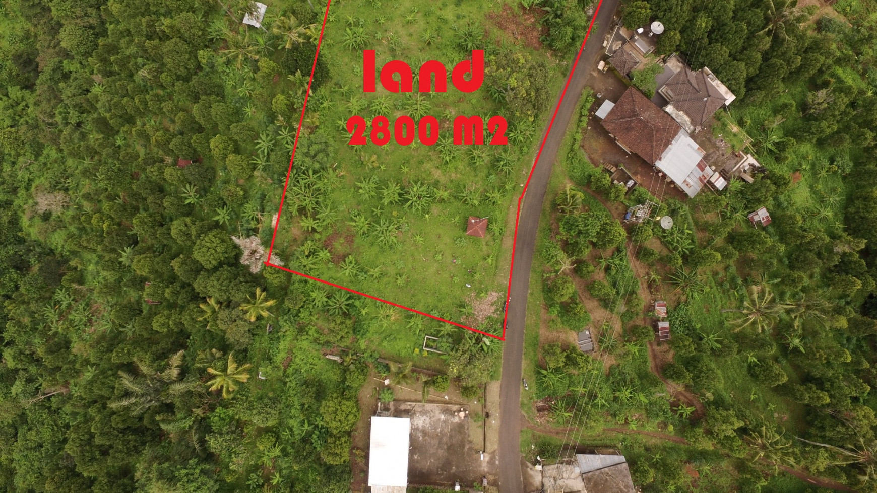 LARGE PLOT FOR SALE WITH OCEAN VIEW NEAR LOVINA