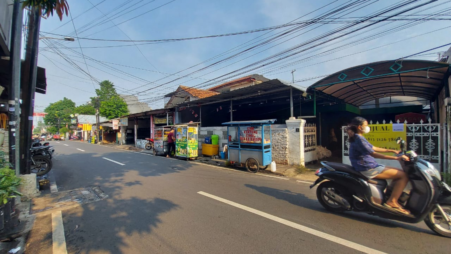 Mampang Prapatan rumah hitung raya luas 400 area ramai usaha