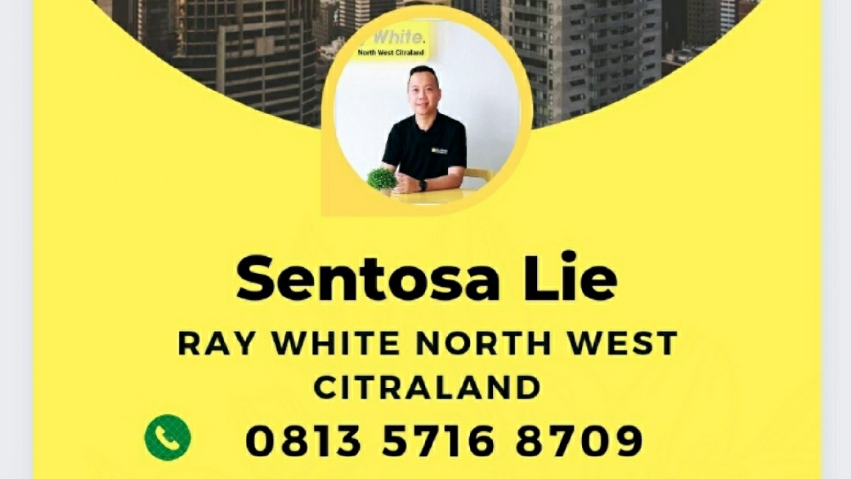 1 Milyar-an Rumah North West Lake Citraland Surabaya Barat- 2 Lantai - Luas 72 (6'12) - Selatan- K.Tidur 2 - Siap Huni