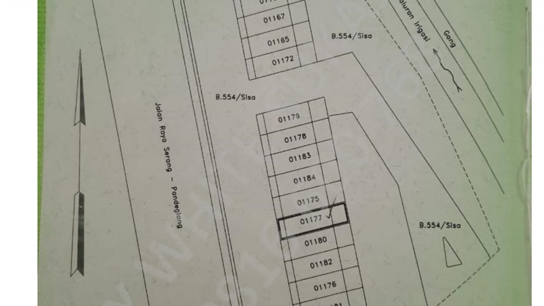 Dijual 2 Ruko Jadi 1 Jalan Serang - Pandeglang Banten