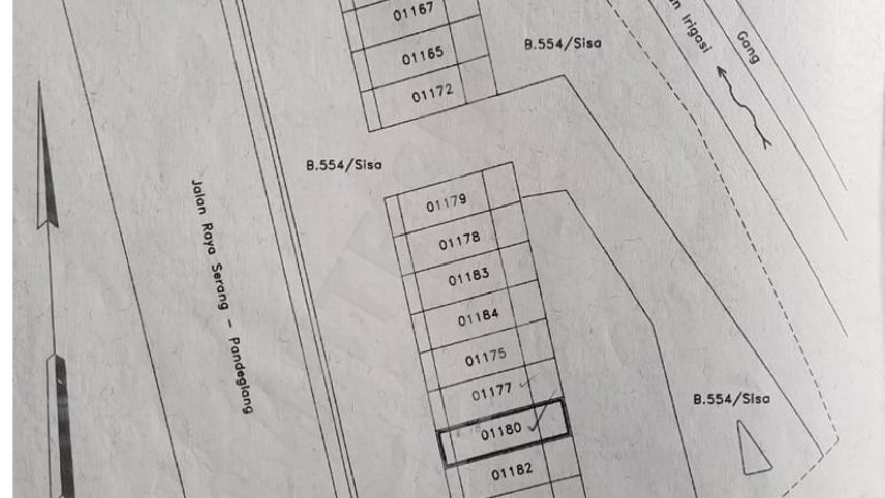 Dijual 2 Ruko Jadi 1 Jalan Serang - Pandeglang Banten