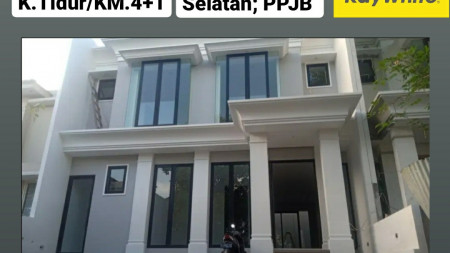 Dijual Rumah Taman Puspa Raya Citraland Surabaya Barat- Baru 2 Lantai - K.Tidur 4+1 - Bisa KPR Bank