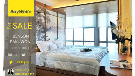 Best Deal Jarang Ada Apartemen Mewah Benson Pakuwon Mall Dekat Waterplace 