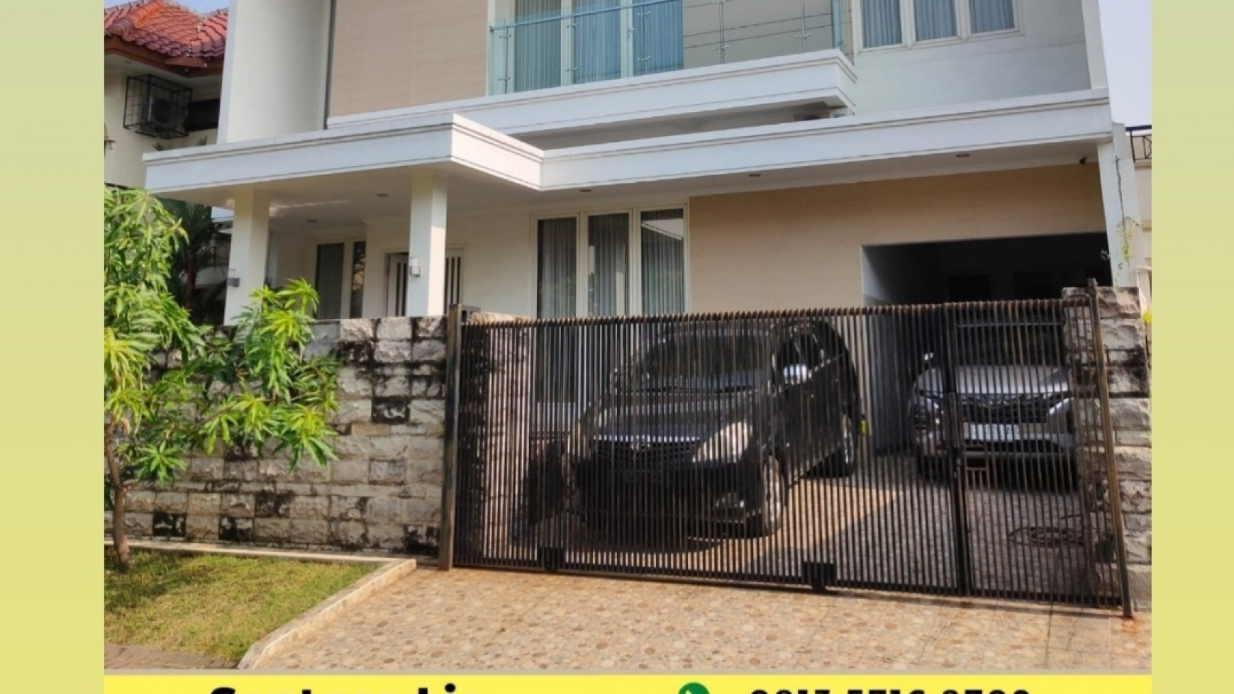 Dijual Rumah Villa Bukit Mas Mediterania - Surabaya Barat- Full Furnished- Modern Mewah- Dekat Akses Raya Mayjen Sungkono dan akses Tol Satelit