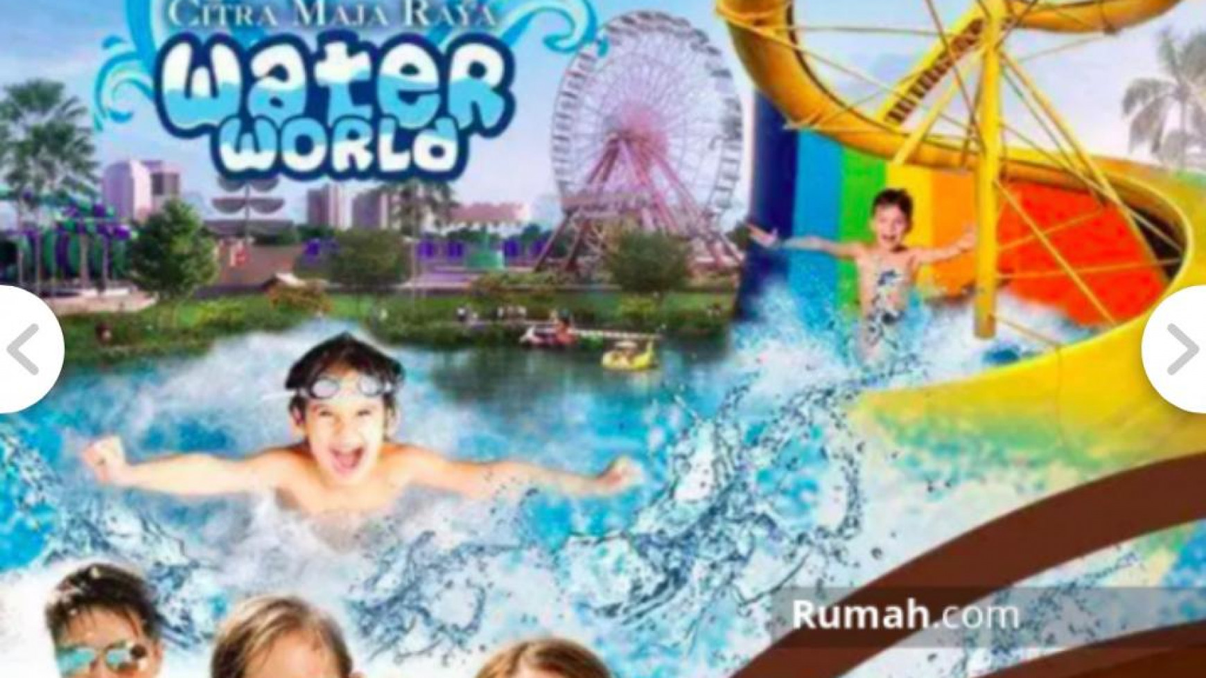 Kavling Siap Bangun Dalam Cluster dengan fasilitas lengkap Ciputra @Citra Maja Raya, Cluster Padma