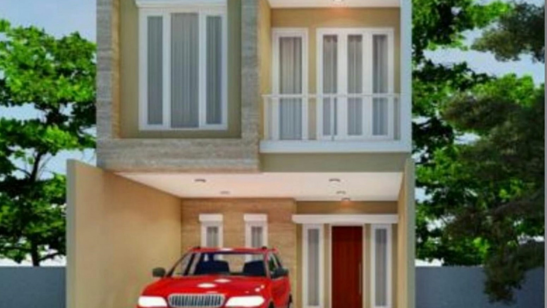 Dijual Rumah 2 lantai di Pondok Tjandra Indah Sidoarjo